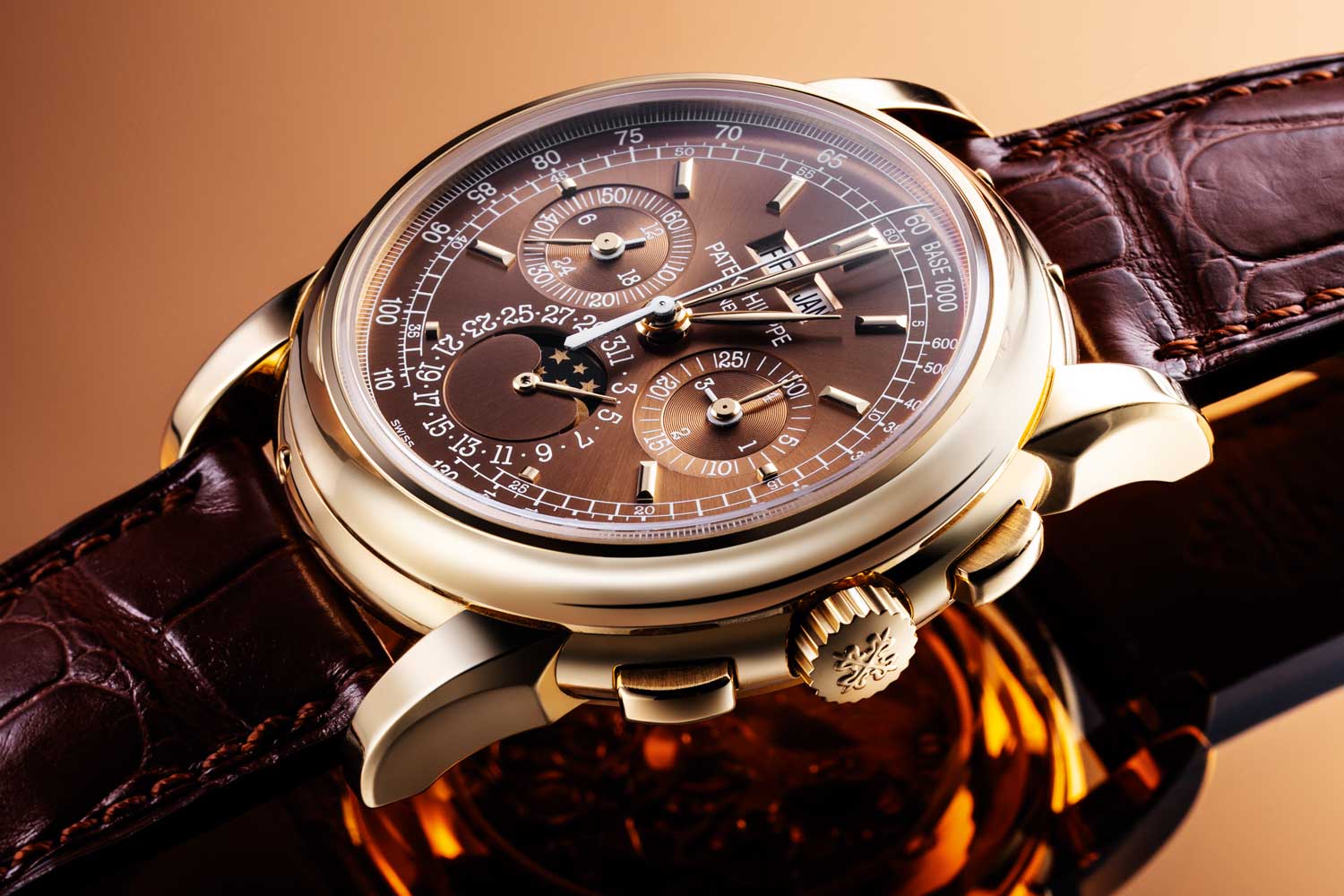Patek Philippe Grand Complications Perpetual Calendar Brown Dial Automatic size 41mm