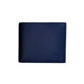 Lacoste Leather Bifold Wallet - Card Slots & Coin Zip