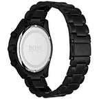 Hugo Boss Trophy 1513675 Black Ion-Plated Case Black Dial Men's Watch