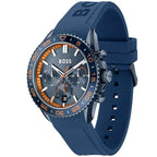 Hugo Boss Volane 1514142 Blue Case Blue Dial Blue Rubber Men's Watch