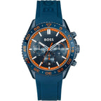Hugo Boss Volane 1514142 Blue Case Blue Dial Blue Rubber Men's Watch