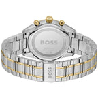 Hugo Boss Grand Prix 1514227 Green Dial Two-Tone Men's Chronograph Watch