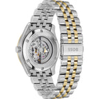Hugo Boss Principle 1514237 Automatic Skeleton Two-Tone Stainless Steel Men's Watch