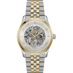 Hugo Boss Principle 1514237 Automatic Skeleton Two-Tone Stainless Steel Men's Watch