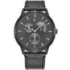 Tommy Hilfiger Brad 1710388 Full Black Men's Leather Watch