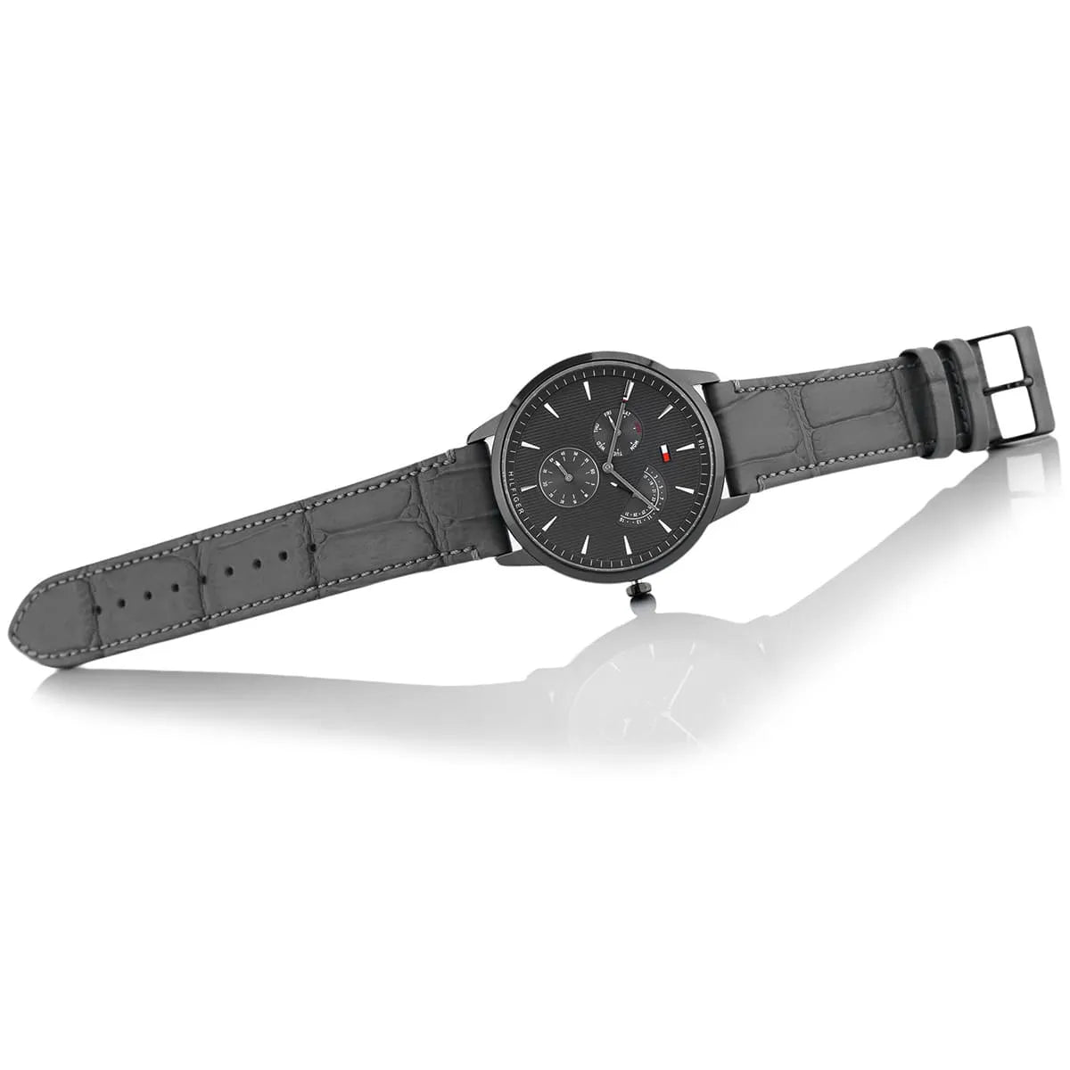Tommy Hilfiger Brad 1710388 Full Black Men's Leather Watch