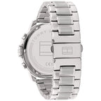 Tommy Hilfiger Kyle 1710492 Multi-Function Blue Dial Men's Silver Steel Watch