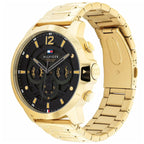 Tommy Hilfiger Luca 1710511 Gold-Tone Black Dial Men's Watch