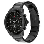 Tommy Hilfiger Henry 1710685 All Black Skeleton Dial Metal Men's Watch