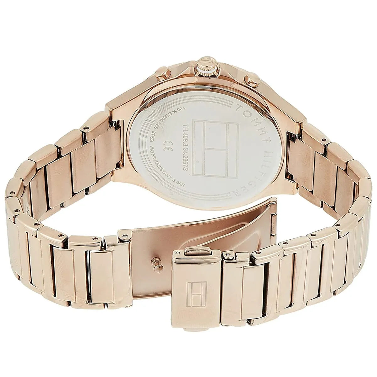 Tommy Hilfiger Eve 1782277 Multi-Function Grey Dial Gold-Tone Women's Watch