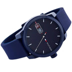 Tommy Hilfiger Denim 1791381 All Blue Rubber Strap Men's Watch