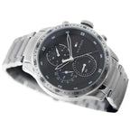 Original Tommy Hilfiger Shawn Men's Watch - Silver Steel & Black Dial (1791805)