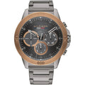 Tommy Hilfiger Harley 1791892 Multi-Function Grey Dial Men's Two-Tone Watch