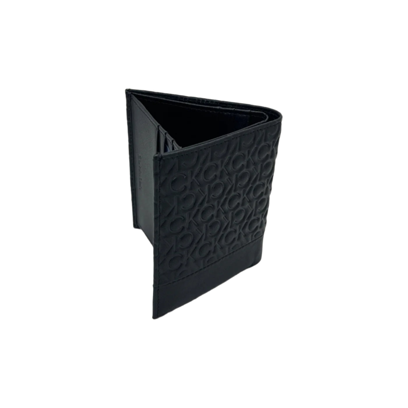 CK Bifold Men's Genuine Leather Patterned Wallet