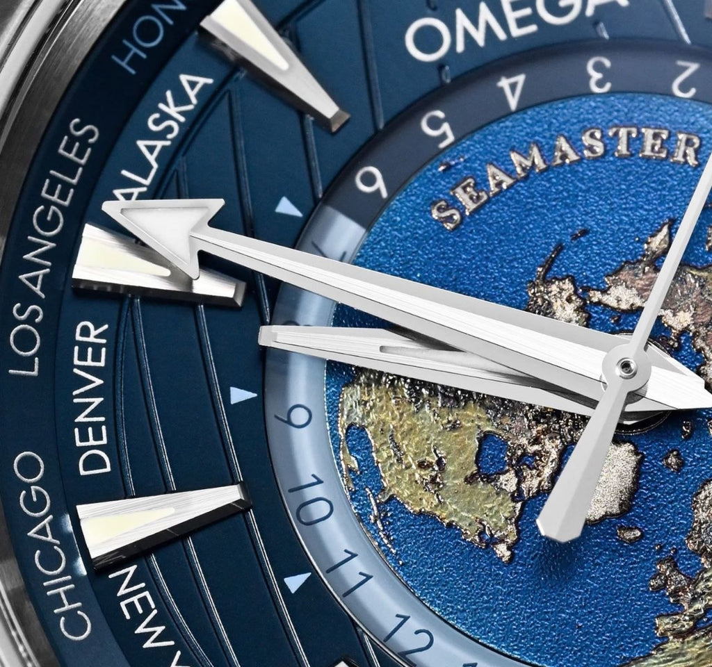 Omega Seamaster Aqua Terra 150M Co-Axial Master Chronometer Gmt Worldtimer 43mm - 3 Colors