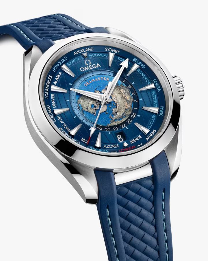 Omega Seamaster Aqua Terra 150M Co-Axial Master Chronometer Gmt Worldtimer 43mm - 3 Colors