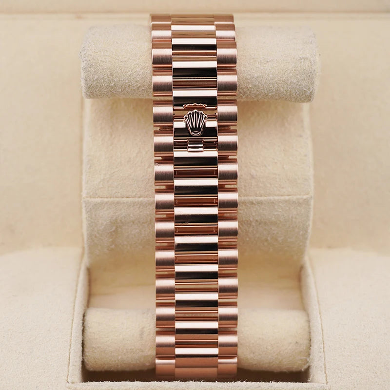 Rolex Day-Date "President" 40mm Everose Gold Slate Roman Ombre "Smoke" Dial