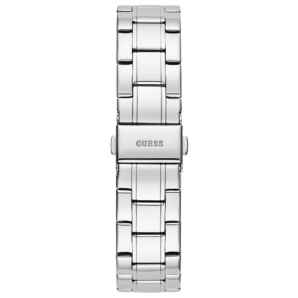 Guess Sparkler GW0111L1 Silver Crystal Baguette Ladies Watch