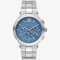 Michael Kors MK9222 Men’s Blue Dial Silver Stainless Steel Billie Chronograph Watch