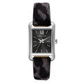 Michael Kors Emery MKo1199 Black Dial Grey Leopard Print Leather Strap Women's Watch