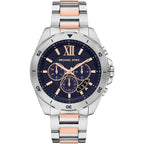 Michael Kors Brecken MK9065 Two-Tone Silver & Rose Gold Men's Watch