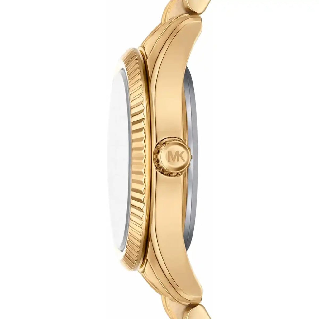 Michael Kors Lexington MK4802 Women’s Gold Blue Speckled Dial Watch