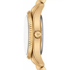 Michael Kors Lexington MK4802 Women’s Gold Blue Speckled Dial Watch