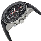 Original Tommy Hilfiger Luke Men's Watch - Silver Case & Black Leather (1791117)