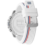 Tommy Hilfiger Men's Sport Multi-Function Watch – Model 1710676– White Silicone Strap