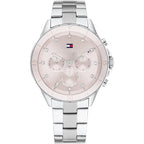 Tommy Hilfiger Women's(Mellie) Multi-Function Watch – Model 1782706 – Silver Stainless Steel