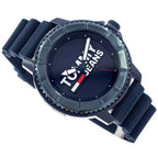 Tommy Jeans Tokyo Men's Analog Watch – Blue Silicone Strap 1792000