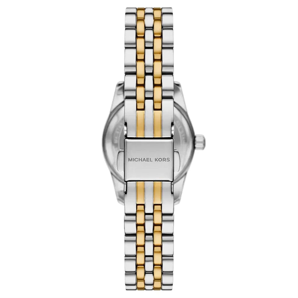Michael Kors Lexington MK4986 Women’s Two-Tone Green Dial Multi-Function Watch