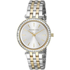 Michael Kors MK3405 Darci Mini Women’s Two-Tone Silver Gold Crystal Watch