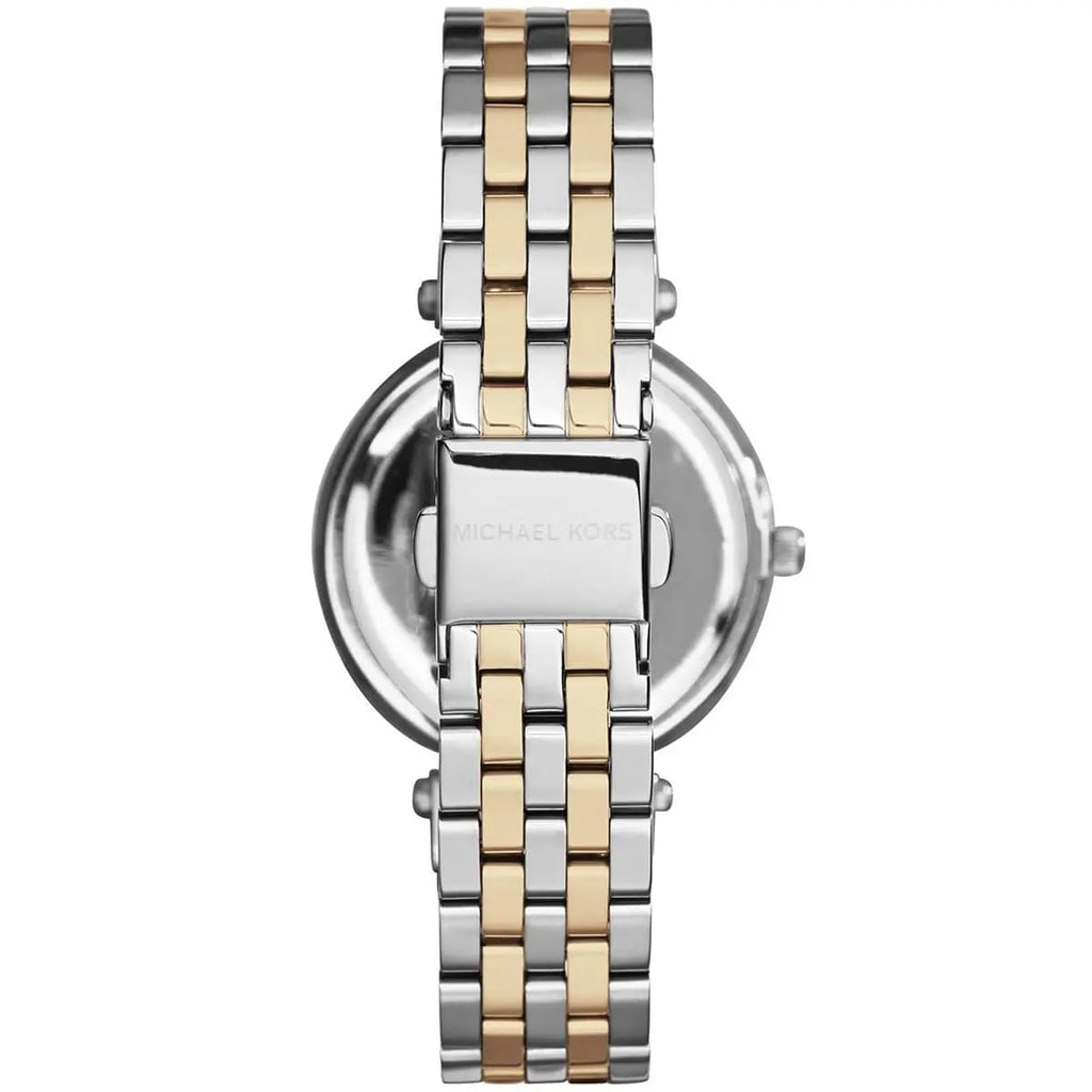 Michael Kors MK3405 Darci Mini Women’s Two-Tone Silver Gold Crystal Watch