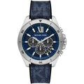 Michael Kors MK8923 Men’s Navy Blue Dial Blue Fabric Strap Chronograph Watch
