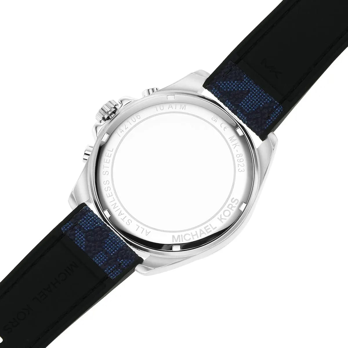 Michael Kors MK8923 Men’s Navy Blue Dial Blue Fabric Strap Chronograph Watch