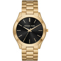 Michael Kors MK8621 Men’s Black Dial Gold Stainless Steel Watch