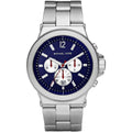 Michael Kors MK8171 Men’s Blue Dial Silver Stainless Steel Dylan Chronograph Watch