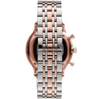 Emporio Armani AR1721 Men’s Grey Dial Two-Tone Stainless Steel Chronograph Watch