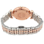 Emporio Armani Gianni T-Bar AR1840 Women's Rose Gold-Tone Luxury Watch