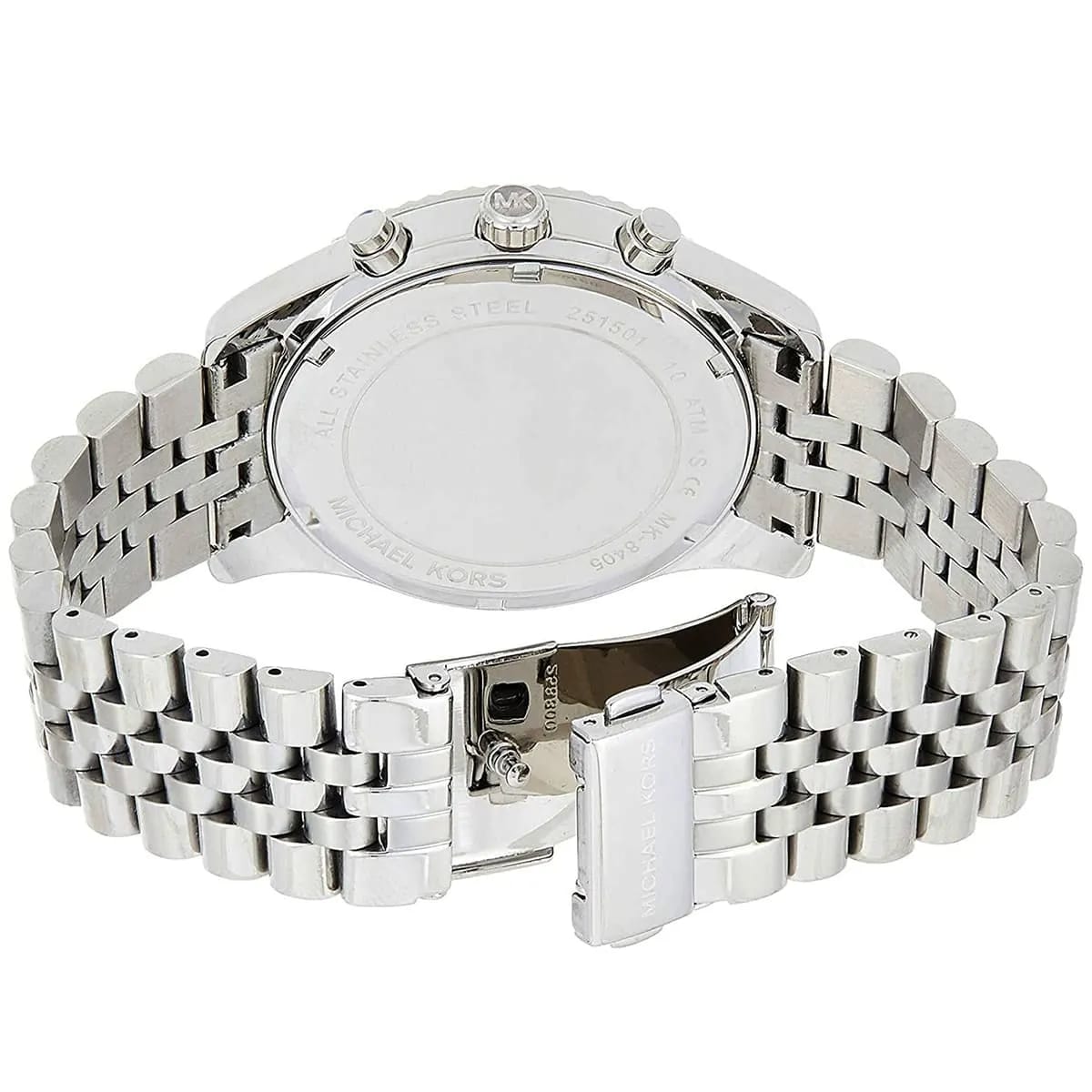 Michael Kors MK8405 Men’s Silver Dial Silver Stainless Steel Chronograph Watch
