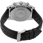Emporio Armani Racer AR11677 Silver Dial Perforated Leather Men's Watch