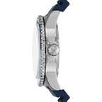 Emporio Armani AR11592 Blue Dial GMT Diver 100M Rubber Strap Watch