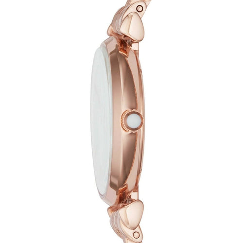 Emporio Armani Gianni T-Bar AR11110 Rose Gold Mosaic Dial Watch