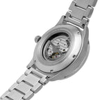 Emporio Armani Mario AR60052 Meccanico Automatic Skeleton Blue Dial Watch