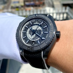 Omega Seamaster Planet Ocean Worldtimer Black