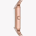 Fossil Raquel ES5271 Three-Hand Rose Gold-Tone Stainless Steel Women's Watch