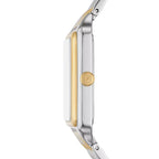 Fossil Raquel ES5305 Three-Hand Mother of Pearl Two-Tone Stainless Steel Women's Watch