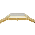 Fossil Raquel ES5341 Three-Hand Green Dial Gold-Tone Stainless Steel Women's Watch