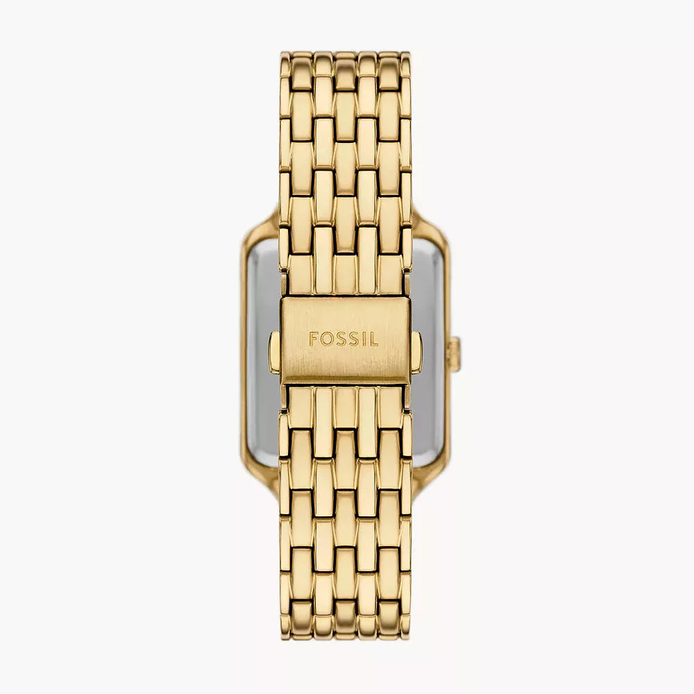 Fossil Raquel ES5398 Sun & Moon Mother of Pearl Gold-Tone Stainless Steel Women's Watch